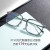 索西克 SOXICK超轻钛加板材眼镜框男超轻方框眼镜架女网上配眼镜可配有度数近视眼镜 8806 条纹（无度数）