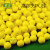 GP高尔夫海绵球室内家用挥杆练习泡沫球全新pu海绵软球儿童玩具球 黄色 10个