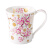 丹侬（DUNOON）英国进口骨瓷马克杯茶杯水杯浪漫樱花情侣杯牛奶杯咖啡杯陶瓷杯子 白色