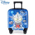 迪士尼（Disney）儿童行李箱可骑可坐儿童行李箱女可爱小型卡通拉杆箱宝宝女公主旅 20寸深蓝色奥特曼