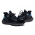 回力（Warrior）时尚跑步鞋时尚休闲运动鞋缓震椰子鞋KGH1206 黑色 42
