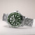 欧米茄（OMEGA）海马系列300米潜水42毫米瑞士至臻天文台机械男士腕表 礼物 210.30.42.20.10.001绿盘钢带