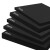 加硬60度EVA泡棉板材 高密度泡沫板COS道具模型制作材料海绵内托 1米*0.5米*5毫米【60度】黑色