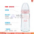 Nuk德国NUK婴儿新生奶瓶宽口径防胀气奶嘴气玻璃奶瓶120/240ML 120ml 蓝 色(0-6月M乳胶奶嘴)
