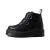 马丁（DR.MARTENS）Dr.Martens 情人节礼物 女士 DEVON 花朵靴子 Black Milled Nappa 5 UK