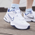 耐克（NIKE）男鞋春新款运动鞋AIR MONARCH IV复古老爹鞋缓震透气跑步鞋休闲鞋 415445-102/白蓝老爹鞋/店长推荐 41