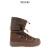 MOON BOOT 情人节礼物 男士 MOON BOOT MTRACK POLAR 拼接靴子 24401700 Brown 40 IT