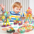 布鲁奇 纯100片 磁力片儿童磁力积木拼装玩具男孩3-6岁玩具生日礼物