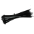 美国泛达PANDUIT阻燃耐高温扎带多规格可选网线电线束线带自锁式原装进口黑色捆扎带耐腐蚀包邮 PLT1M-M0（分装100根） 黑色