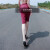 冰丝包臀紧身裙女户外超薄透明露出半身裙性感纯色弹力高腰A字裙 酱红色4580 均码 90-160斤