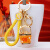 泛尼中国风桶聚宝盆汽车钥匙扣女可爱创意包挂件钥匙链送闺蜜朋友 黄绳+桶黄色