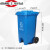 四分类脚踏塑料垃圾桶带盖大号厨房果皮箱 30L新国标灰色(其他垃圾)