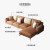 尊范（ZUF）沙发北欧实木沙发轻奢布沙发现代简约沙发极简科技布沙发小户型沙 1+2+3组合(两色可选)