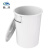 魅祥 大号圆桶塑料水桶 带盖加厚储水桶 酒店厨房工业环卫物业垃圾桶 发酵桶 200升带盖(白色)