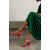 路铂廷（Christian Louboutin） 618女士MISSSABINA85金属感绸缎凉鞋 粉红色 35.5 IT
