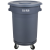 白云清洁 80L圆形垃圾桶AF07503 单位：个