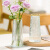 吕姆克花瓶玻璃水养富贵竹花瓶客厅工艺品金边水波纹插花花瓶摆件5081