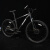 喜德盛山地自行车黑客500铝合金车架24速油碟单车27.5大轮径 深灰白17寸