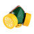 京斯坦工厂专用306双罐口罩头戴式面具消防防尘口罩彩盒 JY-5002C（10个）