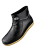 回力雨鞋男时尚低帮防雨水胶鞋厨房户外水靴HXL657黑色42