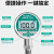 伊莱科（ELECALL）精密数显压力表耐震水液压负压真空表EYS-80不锈钢气压表 (0.4精度)  0~500KPa