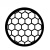 中镜科仪50至230目圆孔铜网(不带碳膜）透射电子显微镜TEM载网 50目--不带碳膜