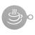 咖啡拉花神器不锈钢拉花模具创意图案撒粉器粉板花式拉花喷花模 咖啡