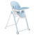爱音（Aing）儿童餐椅 欧式多功能婴儿餐椅四合一宝宝餐椅可折叠便携JA619蓝色JOY版