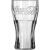 翼柏嘉可口可乐玻璃杯家用复古透明水杯啤酒小麦杯创意子 畅饮可乐杯单只（350ml）