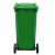 兰诗（LAUTEE）120A 大号户外垃圾桶物业环卫分类垃圾桶果皮箱可定制 120L草绿厨余垃圾