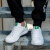 乔丹 男鞋2017年新款休闲板鞋 XM2570507 白色/苔藓绿 40.5