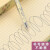 爱好（AIHAO） 爱好文具纯之风中性笔0.35mm针管头学生用黑色晶蓝墨蓝极细签字笔8653 红色笔12支（8653）