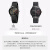 卡文克莱CK（Calvin Klein）手表永恒系列时尚简约黑色表盘黑色米兰风表带石英中性表 K3M224X1