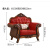 花昕阁欧式沙发客厅小户型轻奢家具123组合欧美式风格实木简欧真皮沙的 咖色 三人