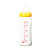 贝亲 Pigeon 仿母乳质感宽口径耐热婴儿玻璃奶瓶 黄色 240ml +L号硅胶奶嘴 套装 日本原装进口