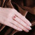廷亮天然鸽血红1.3克拉红宝石戒指女18k金镶钻石彩色宝石 手寸留言(7至23号)现货