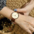 聚利时（Julius）手表女学生腕表时尚潮流时装皮带简约防水女士手表棕色JA-1365B