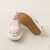 戴维贝拉（DAVE＆BELLA）新品女童板鞋 婴幼儿宝宝卡通休闲鞋公主鞋 灰粉色 155（鞋内长15.5cm）