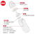 NUK宽口径PP塑料婴儿宝宝奶瓶配防胀气自然实感硅胶中圆孔6个月以上中圆孔男宝宝款300ml（颜色图案随机）