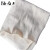 奶白色厚棉布条纹擦机布 40-80cm 10KG压缩包 工业抹布碎布 破布废布揩布 吸油吸水不掉毛 特装样品（0.5KG内随机）