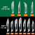 铸固 手术刀片 实验室用标本制作工具碳钢材质特尖刀独立包装 23号【5片】 