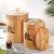 柏森优家 实木米桶15kg泰国橡胶木木制储米箱防虫防潮家用加厚米桶米缸 橡胶木 15KG/30斤装(1个)