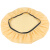 震世灯罩防刺眼婴儿吊灯卧室吸顶灯外壳罩灯具布套柔光罩挡光 中大号 米黄色 适配27-42厘米