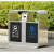 速基 户外垃圾桶不锈钢分类大号环卫商用可回收室外垃圾箱 201E 款