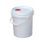 白色塑料桶乳胶漆桶涂料桶化工桶防冻液1L-25L带油漆桶空桶 10L手提压盖涂料桶