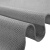 一城山色 PVC网格疏水地垫塑胶防滑垫S型镂空防水垫灰色 厚3.5mm*宽1.2米*长15米/卷（临时使用）