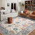 视觉味道地毯客厅地毯卧室茶几沙发毯超细纤维美式碧穹蓝160*230cm