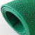 PVC塑料红地毯浴室洗手间厕所厨房防滑垫S型镂空网眼防水门垫地垫 灰色 0.9米*5米5mm加厚加密