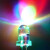 5MM灯珠  LED灯泡 二极管  透明灯珠 两脚  红/黄/蓝/绿/白/紫/彩 5mm白色