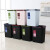 【小号颜色随机】简约手提垃圾桶 卫生间厨房塑料垃圾桶办公室纸篓 10升深红色
